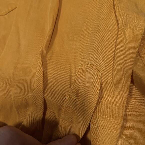 Levis Made & Crafted Sz 1 Small Rockabilly Embroidered Bird Snap Button Shirt - Picture 11 of 11